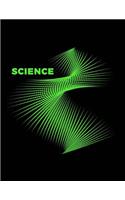 Green Illusion Composition Book