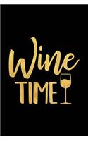 Wine Time: Wine Journal with Prompts and Lined Pages for Notes