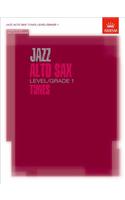 Jazz Alto Sax Level/Grade 1 Tunes/Part & Score & CD