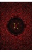 Monogram "u" Notebook