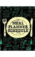 Meal Planner Schedule: Weekly Meal Planner