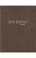 Core Essentials Notebook: 1/4 Inch Isometric Ruled