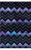 Journal Notebook Dot Dash Zigzag Pattern 3