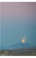 Moon Rises Desert Sky Science Journal: (Notebook, Diary, Blank Book)(Space Astronomy Journals Notebooks Diaries)