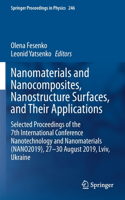 Nanomaterials and Nanocomposites, Nanostructure Surfaces, and Their Applications