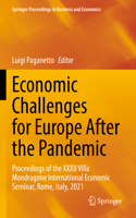 Economic Challenges for Europe After the Pandemic