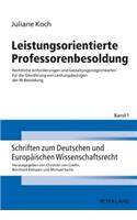 Leistungsorientierte Professorenbesoldung