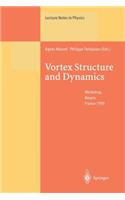 Vortex Structure and Dynamics: Lectures of a Workshop Held in Rouen, France, April 27–28, 1999(555 Lecture Notes in Physics)