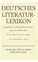 Deutsches Literatur-Lexikon, Band 4, Eichenhorst - Filchner