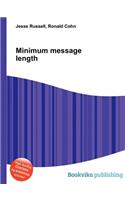 Minimum Message Length