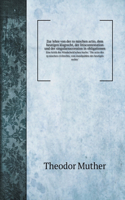 Zur lehre von der ro¨mischen actio, dem heutigen klagrecht, der litiscontestation und der singularsuccession in obligationen: Eine kritik des Windscheid'schen buchs: Die actio des rp¨mischen civilrechts, vom standpubkte des heutigen rechts
