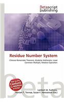 Residue Number System: (English)