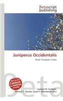 Juniperus Occidentalis: (English)