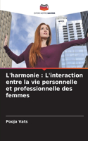 L'harmonie: L'interaction entre la vie personnelle et professionnelle des femmes