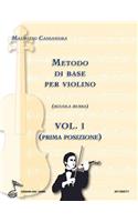 Metodo di base per violino vol. 1