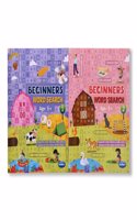 Navneet Beginners Word Search Book Combo-Book 1 and 2,word search activity for Kids-Busy Vacation Activity Books
