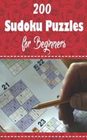 200 Sudoku Puzzles for Beginners: Sudoku Puzzle Books for Kids, Adults with Solution - Hours of Fun to Keep Your Brain Young - Gift for Sudoku Beginners