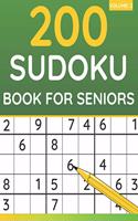 200 Sudoku Book For Seniors