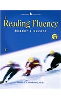 Reading Fluency: Reader's Record, Level H'