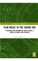 Film Music in the Sound Era