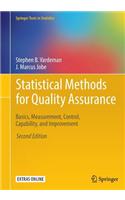 Statistical Methods for Quality Assurance