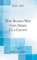 How Reason-Why Copy Dried Up a County (Classic Reprint)