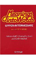 Meanings into Words Upper-intermediate Student's book