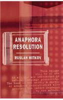 Anaphora Resolution