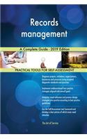 Records management A Complete Guide - 2019 Edition