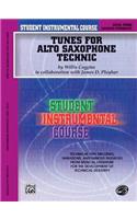 Student Instrumental Course Tunes for Alto Saxophone Technic