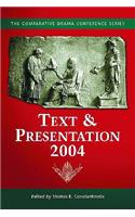 Text & Presentation, 2004