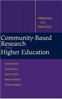 Community-Based Research and Higher Education