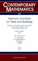 Harmonic Functions on Trees and Buildings