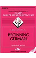 Beginning German: Passbooks Study Guide