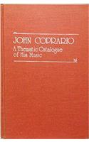 John Coprario – A Thematic Catalogue of His Musick (Thematic Catalogues)