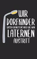 Wir Dorfkinder Wissen Wenigstens Wie Man Laternen Austritt: 6' x 9' Kariertes Karo Notizbuch für das Dorfkind, Landwirte & Bauern