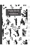 Music Sheet Notebook