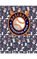 Baseball Scorekeeper Book
