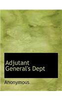 Adjutant General's Dept