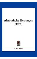 Altromische Heizungen (1901)