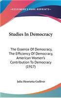 Studies in Democracy