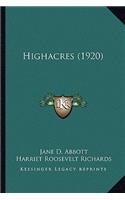 Highacres (1920)