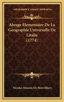 Abrege Elementaire De La Geographie Universelle De Litalie (1774)