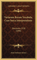 Variarum Rerum Vocabula, Cum Sueca Interpretatione