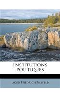 Institutions politiques