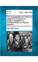 Chesapeake and Potomac Telephone Company of Virginia, Appellant vs. Commonwealth of Virginia, Appellee