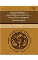 Emotional Intelligence: An Investigation on the Effect of Implementing Emotional Intelligence Competencies Into Management Training of a Metro