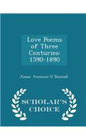 Love Poems of Three Centuries