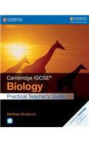 Cambridge IGCSE (R) Biology Practical Teacher's Guide with CD-ROM