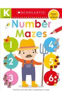 Kindergarten Skills Workbook: Math Mazes (Scholastic Early Learners)
